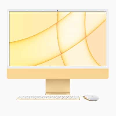 아이맥(iMac) 색상 옐로